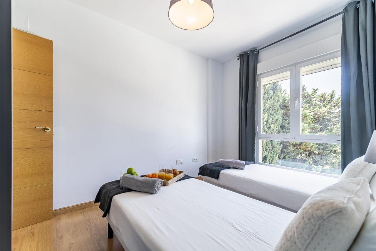 Modern Beach Apartment Valparaiso With Parking マラガ エクステリア 写真